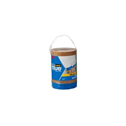3M ScotchBlue Abdeckpapier mit Malerband, Nachfllrolle