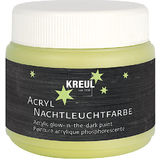 KREUL Acryl-Nachtleuchtfarbe, 150 ml, gelb