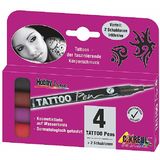 KREUL tattoo Pen, 4er-Set