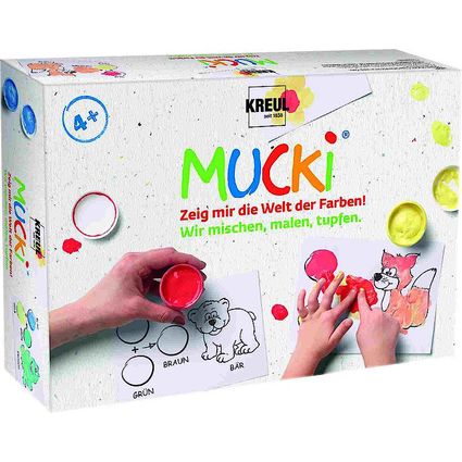 KREUL Fingerfarbe "MUCKI", 5 x 50 ml Set