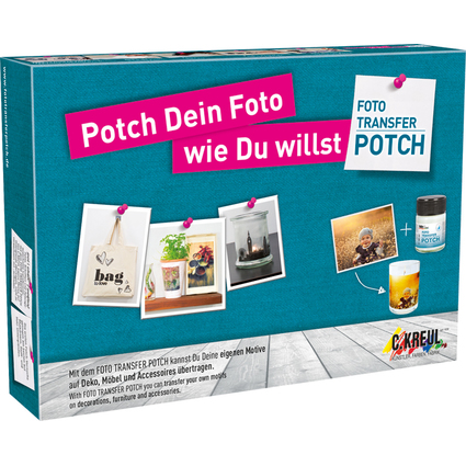 KREUL Foto Transfer POTCH, Set NEUES DESIGN