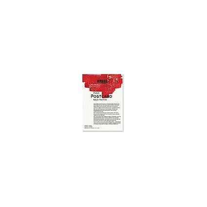 KREUL Knstlerblock Paper Postcard, DIN A6, 20 Blatt