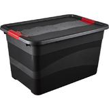 keeeper aufbewahrungsbox "eckhart", 52 Liter, graphite/rot