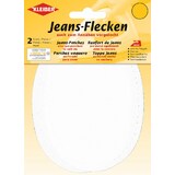 KLEIBER Jeans-Bgelflecken oval, 130 x 100 mm, wei