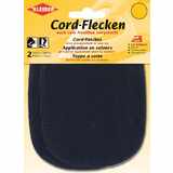 KLEIBER Cord-Flecken, 135 x 100 mm, blau