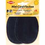 KLEIBER Mini-Cord-Flecken, 110 x 85 mm, blau