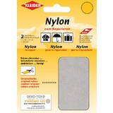 KLEIBER Nylon-Flicken, selbstklebend, hellgrau