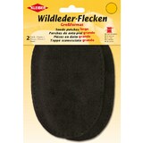 KLEIBER Wildleder-Aufnhflecken, 100 x 155 mm, schwarz