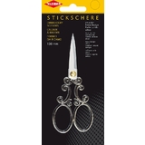 KLEIBER stickschere "Antik", Lnge: 130 mm, silber