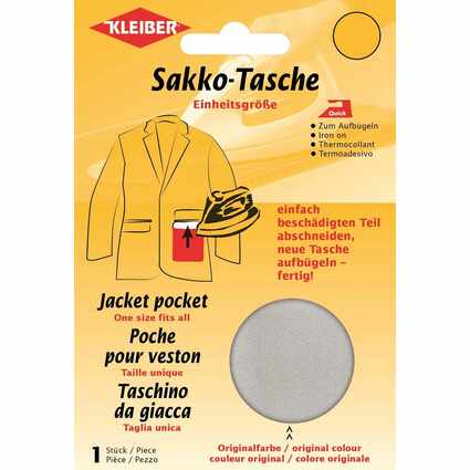 KLEIBER Quick-Sakko-Tasche, hellgrau