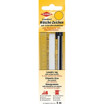 KLEIBER Wschezeichen-Set Standard