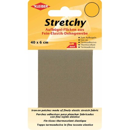 KLEIBER Stretchy-Bgel-Flicken, 400 x 60 mm, beige