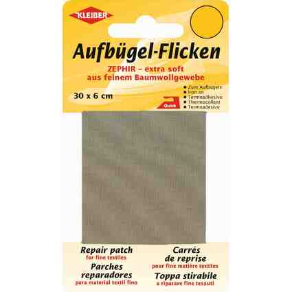 KLEIBER Zephir-Aufbgel-Flicken, 300 x 60 mm, beige