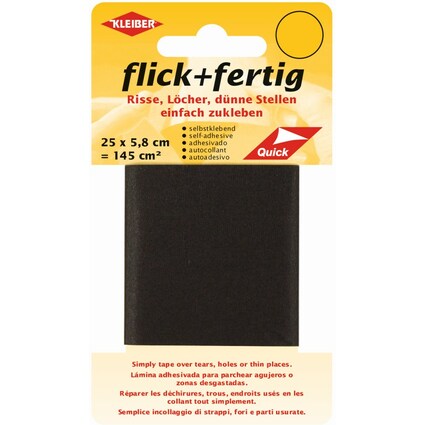 KLEIBER Reparatur-Set Flick + Fertig, schwarz