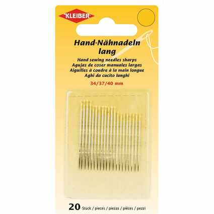 KLEIBER Hand-Nhnadel-Set, 20-teilig, lang