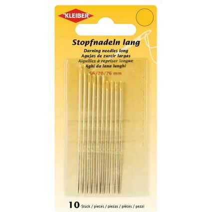 KLEIBER Stopfnadel-Set, lang, 10-teilig