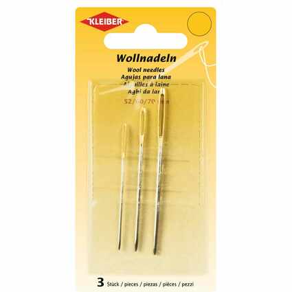 KLEIBER Wollnadel-Set, 3-teilig