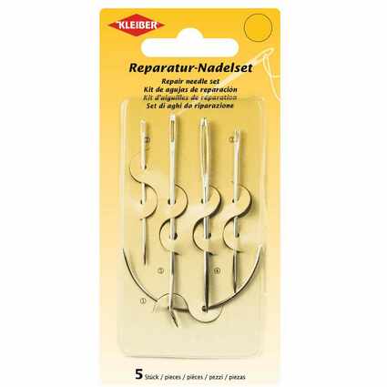 KLEIBER Reparaturnadel-Set, 5-teilig