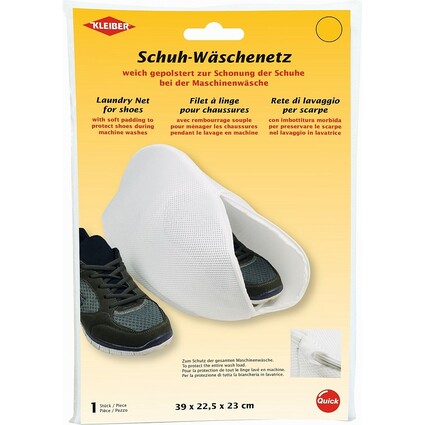 KLEIBER Wäschenetz, für Schuhe, weiß