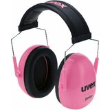 uvex Kapsel-Gehrschutz k Junior, pink / schwarz