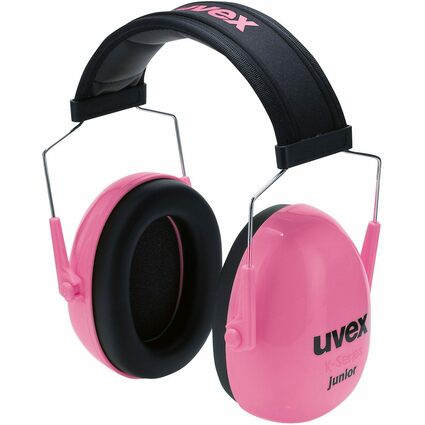 uvex Kapsel-Gehrschutz K Junior, pink / schwarz