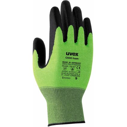 uvex Schnittschutz-Handschuh C500 foam, Gr. 11