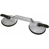 IWH saugheber Aluminium, mit 2 Köpfen, Tragkraft: 80/100 kg