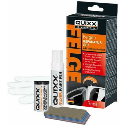 QUIXX Felgen Reparatur-Set, 10-teilig